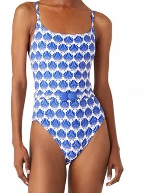 kate spade  Shell-Print One-Piece